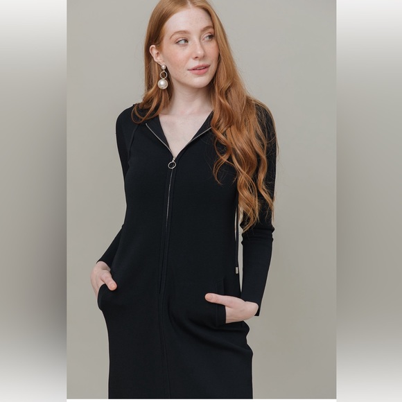 Apparalel KNIT SWEATSHIRT DRESS XL, long 42” - Picture 3 of 4